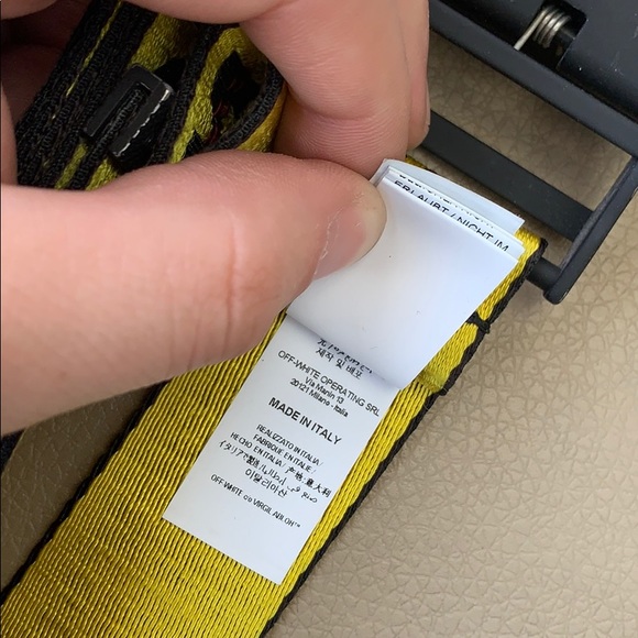 Off-White Industrial Belt - Picture 7 of 8